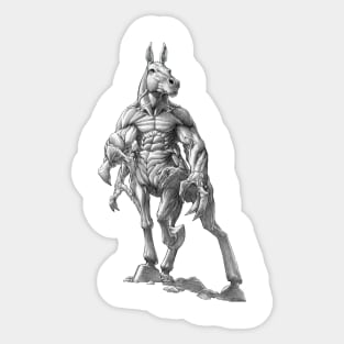 The Great Mojave Centaurion Sticker